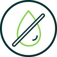 Tint Slash Vector Icon Design