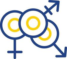 Transgender Alt Vector Icon Design
