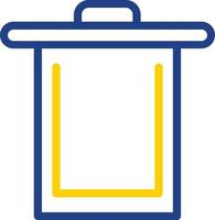 Trash Alt Vector Icon Design