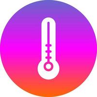 diseño de icono de vector completo de termómetro