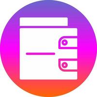 Wallet Vector Icon Design