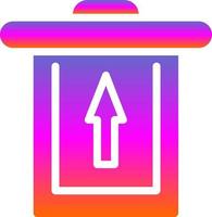 Trash Restore Vector Icon Design