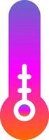 Thermometer Half Vector Icon Design