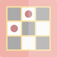 Chess Game Line Vector Icon Design