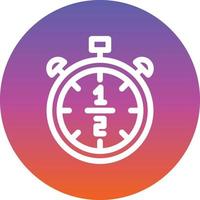 Half Time Vector Icon Design