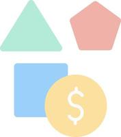 Game Money Line Vector Icon Design