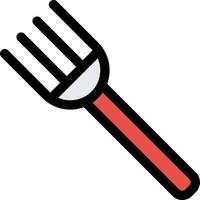 Fork Vector Icon Design