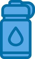 Water Bottles Vector Icon Design