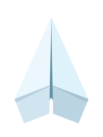 paper rocket top view illustration png