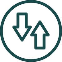 Swap Vector Icon Design