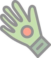 Gloves Vector Icon Design