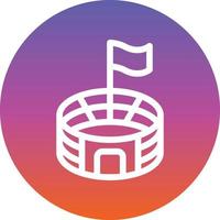 Stadium Vector Icon Design