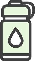 diseño de icono de vector de botellas de agua