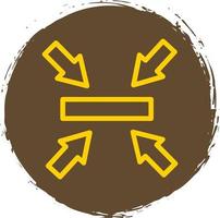 Window Minimize Vector Icon Design