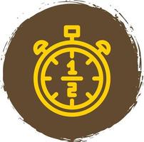 Half Time Vector Icon Design