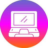 Laptop Vector Icon Design