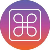 Command Vector Icon Design