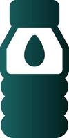 Water Flask Vector Icon Design