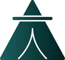 Desert Tipi Vector Icon Design