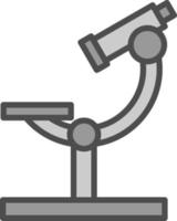 Microscope Vector Icon Design