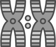 Chromosome Vector Icon Design