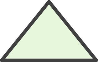 Triangle Vector Icon Design