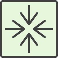 Minimize Vector Icon Design