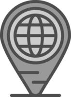 Geospatial Technology Vector Icon Design