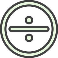 Divide Vector Icon Design