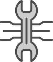 Remote Maintenance Vector Icon Design