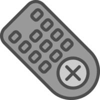 Remote Control Vector Icon Design