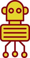 Nano Robot Vector Icon Design