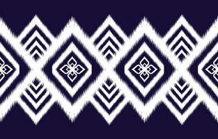 patrón de ikat geométrico étnico abstracto. motivos textiles aztecas mexicanos afroamericanos orientales y elementos vectoriales bohemios. diseñado para fondo, papel tapiz, patrón de impresión .vector ikat. vector