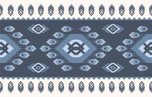 Ikat pattern design.Eethnic ikat pattern oriental African American Indonesia, Asia, Aztec motif textile and bohemian.design for background, wallpaper,carpet print, fabric, batik .vector ikat pattern. vector