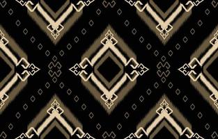 Ikat pattern design.Eethnic ikat pattern oriental African American Mexican Aztec motif textile and bohemian vector. design for background, wallpaper,carpet print, fabric, batik .vector ikat pattern. vector