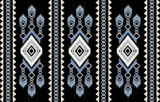 Ikat pattern design.Eethnic ikat pattern oriental African American Indonesia, Asia, Aztec motif textile and bohemian.design for background, wallpaper,carpet print, fabric, batik .vector ikat pattern. vector