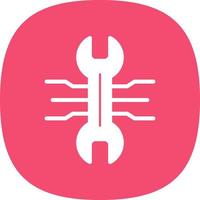 Remote Maintenance Vector Icon Design