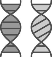 Genetic Comparation Vector Icon Design
