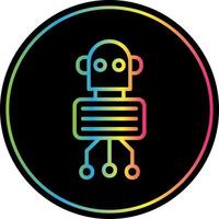 Nano Robot Vector Icon Design