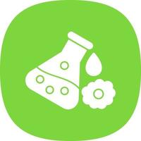 Chemical Reaction Vector Icon Design