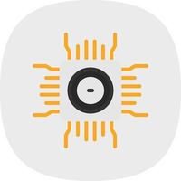 Cpu Vector Icon Design