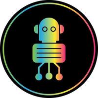 Nano Robot Vector Icon Design