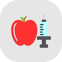 Genetic Modification Food Vector Icon Design