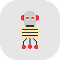 Nano Robot Vector Icon Design