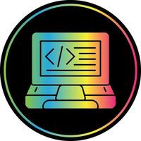 diseño de icono de vector de software