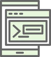 Terminal Vector Icon Design