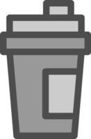 Coffee Cup Vector Icon Design