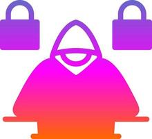 Hacker Vector Icon Design