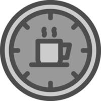 Coffee Time Vector Icon Design