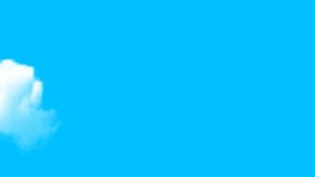 aria aereo finestra Visualizza tempo periodo nuvole e blu soleggiato cielo, ciclo continuo di bianca nuvole al di sopra di blu cielo con sole raggi, aereo Visualizza, nuvole movimento volta, natura blu cielo un' bianca galloccia tempo atmosferico. video